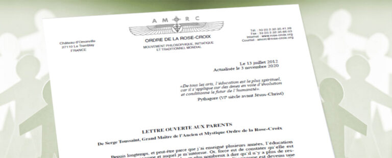 Lire la suite à propos de l’article Lettre ouverte aux parents