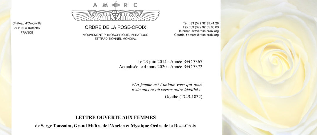 Lettre ouverte aux femmes