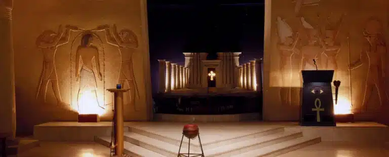 Temple de l'Ordre de la Rose-croix, où l'on peut recevoir les initiations